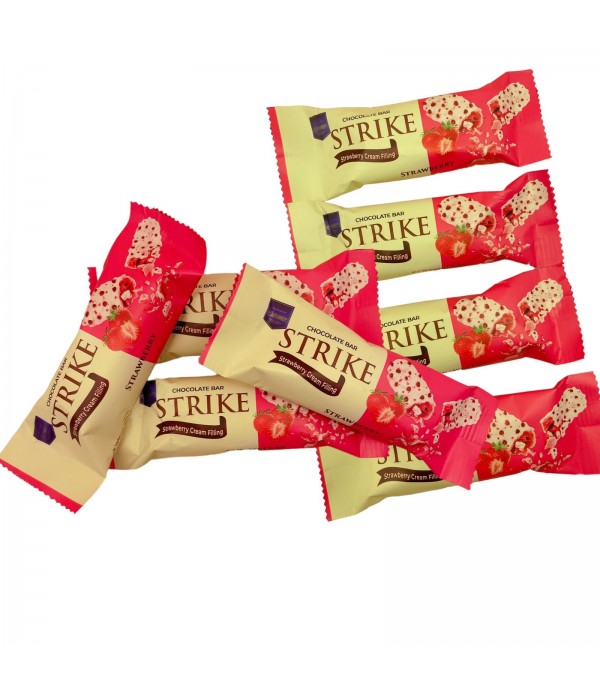 strike chocolate bar strawberry