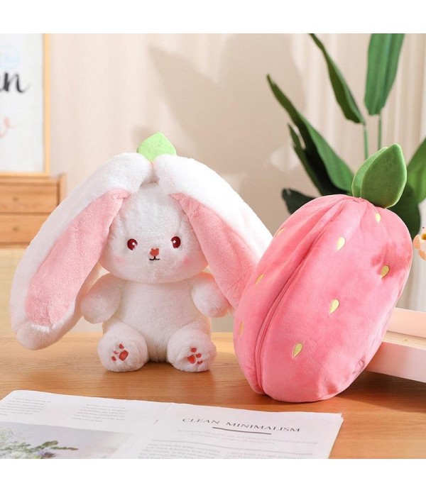 Strawberry Bunny Plushies