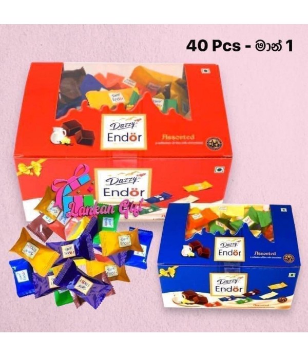 endor chocolate 40 pcs