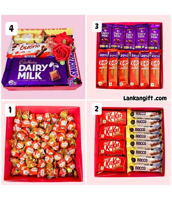 4 layer Chocklet pack