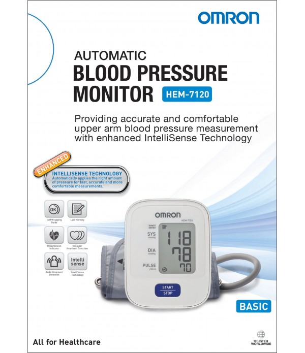 Omron blood pressure monitor