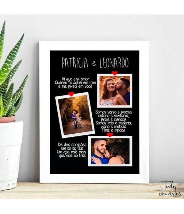 8 x12 Love Photo Frame 