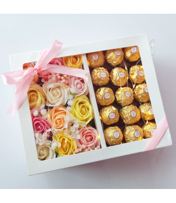 Flower & Chocolate box
